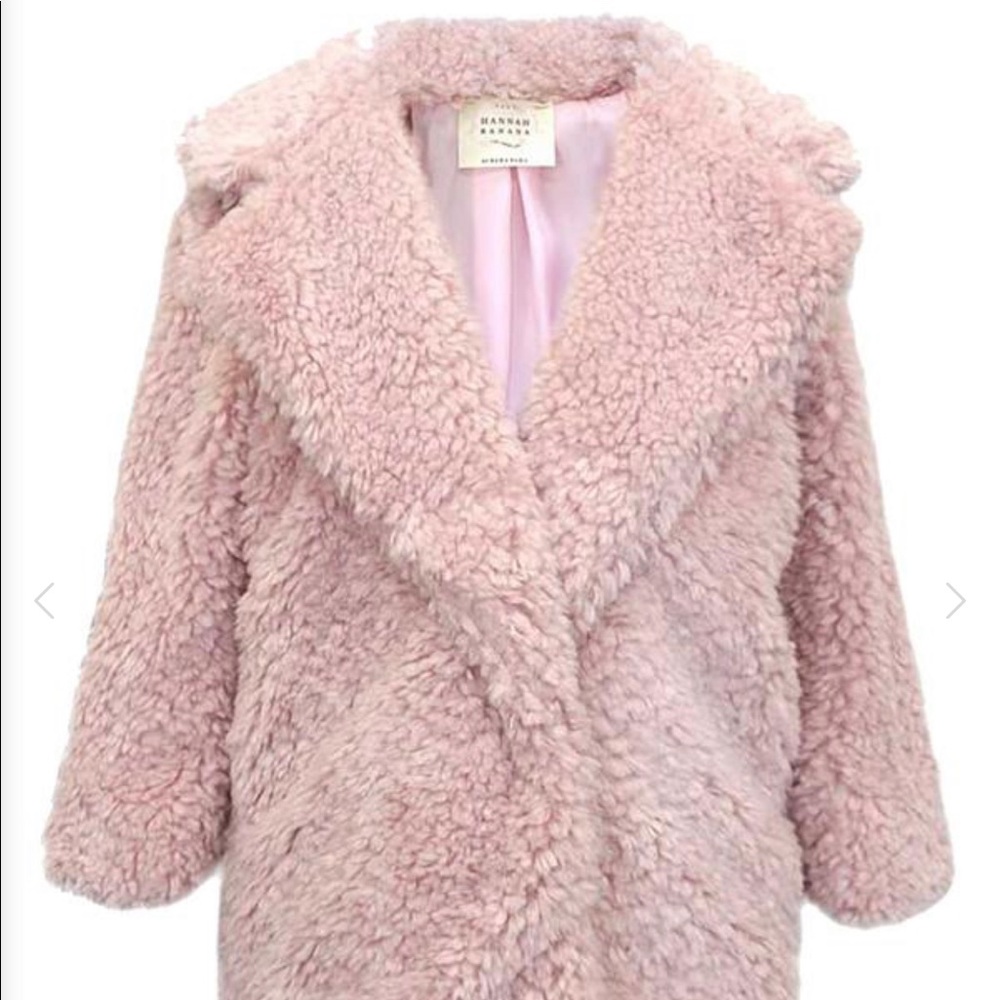 HANNAH BANANA faux fur coat